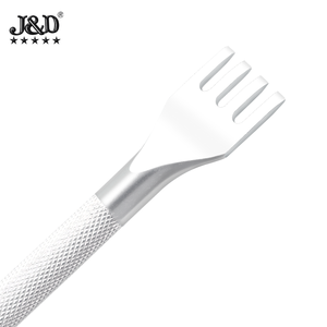 FAI DA TE in pelle puncher professionale in acciaio inox tessitura tagliere articoli in pelle fatti a mano pugno Diamond cut chisle - Product Image 3