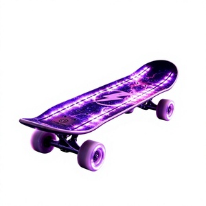 New Luxury Purple LED Light Up Skateboard - Product Image 1