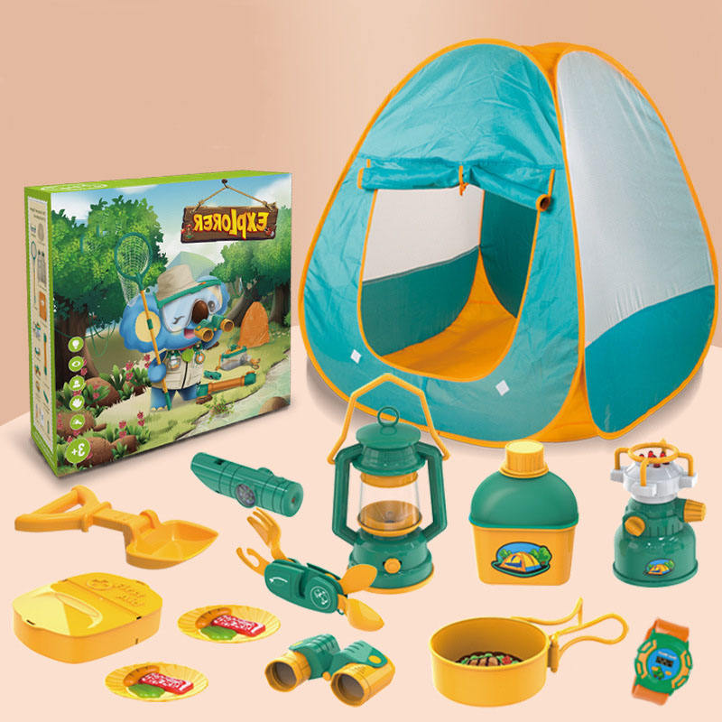 Camping Set [18-piece set with tent]