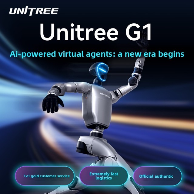 For G1 Alloy Humanoid Robot AI-Powered Family Companion Educational Research Assistant Voice Interactive Agent China