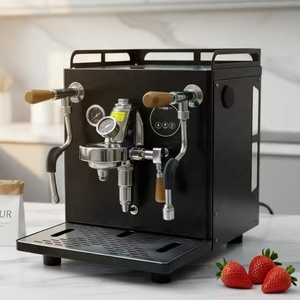 Máquina de Espresso Comercial Semiautomática E61 con Bomba Rotativa Importada y Calderas Dobles - Product Image 1