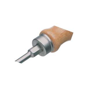 Destornillador WIHA tamaño 129 PH 2, longitud de la hoja 100 mm mango de madera hoja redonda con refuerzo hexagonal - Product Image 4