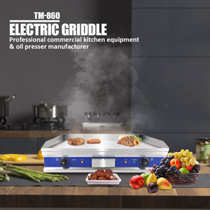 Meilleur Prix Grillades Équipement De Restaurant Commercial Assiette Plate Teppanyaki Barbecue <span class=keywords><strong>Burger</strong></span> Gril Électrique & Plaque - Product Image 2
