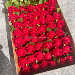 Fabbrica all'ingrosso all'ingrosso rosa rosa fiori decorativi personalizzati rosa rosa rosa <span class=keywords><strong>fiore</strong></span> bianco bianco blu rosa nero <span class=keywords><strong>viola</strong></span> - Product Image 4