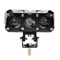 Barre de lampe de travail à LED avec lentille de projecteur pour camion tracteur de bateau tout-terrain 4x4 SUV phares antibrouillard moto projecteur