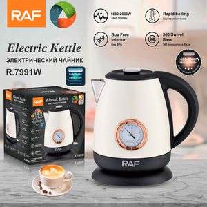 Hervidor de Agua Eléctrico de Acero Inoxidable de 1L con Pantalla de Temperatura a Color y Base Giratoria de 360° °   Base Giratoria - Product Image 4