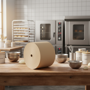 Papier brun anti-graisse OGR 40 GSM, papier de cuisson enduit de silicone de qualité alimentaire, rouleaux pour emballage alimentaire et boulangerie - Product Image 3