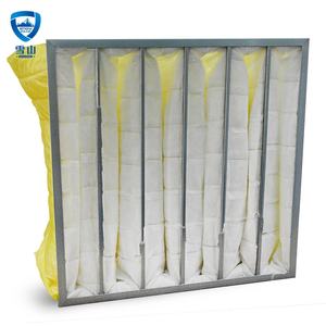 <span class=keywords><strong>Nouveau</strong></span> filtre à poche en fibre synthétique G4 F5-F9 à efficacité moyenne pour systèmes HVAC à usage industriel - Product Image 6