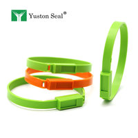 Sceau de sécurité industriel en plastique Yutong YT-PS 502, résistance à la traction de 225N, multicolores, pour conteneurs et compartiments de camions