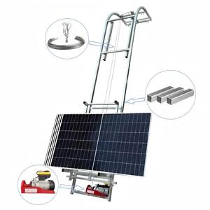 Nuevo Elevador Eléctrico Automático de Cable de 4-25m para Paneles Fotovoltaicos, Escalera de Acero para Paneles Solares, Capacidad de 0.5 Toneladas, para Tejas - Product Image 2
