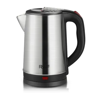 Raf Brand High Capacity 1500W Portable Kitchen Appliance 2.5L Design Cordless Stainless Steel Electric Thermos Kettle