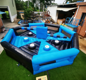 EASYFUN Factory – Nouveau jeu gonflable Wipeout Meltdown de 8 m, commercial, interactif et excitant - Product Image 3