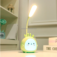Haute qualité Graduation saison dessin animé petite lampe de bureau porte-stylo taille-crayon veilleuse intégrée