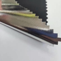 Tissu Oxford réfléchissant imperméable en feuille d'argent 210D 420D pour tente et housse de voiture avec revêtement composite estampé à chaud – Vente en gros