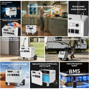 Estación de Energía Portátil Original de 2400w 3000w con Salida de CC para Fabricación <span class=keywords><strong>Industrial</strong></span> <span class=keywords><strong>y</strong></span> Sectores Especializados - Product Image 5