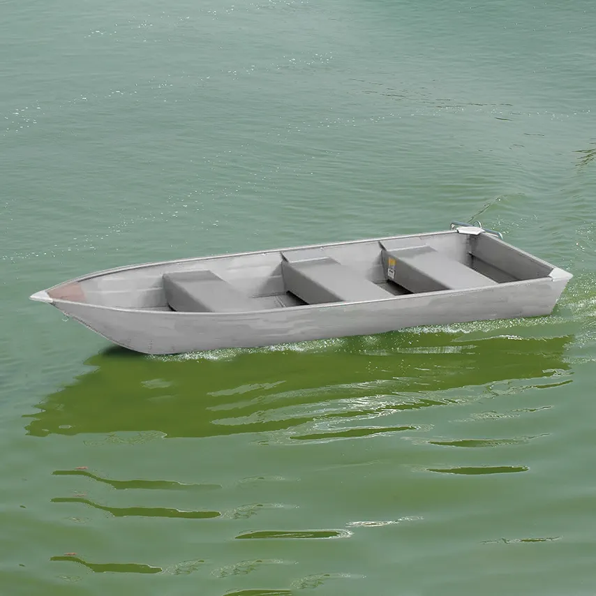 4 persona doble Scull costeras de pesca de aluminio bote de remo de la competencia