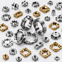 Pièces métalliques de précision sur mesure, services de prototypage rapide 3D 3/4/5 axes, usinage CNC, capacités d'usinage inclues