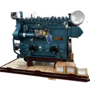 Brand new and high quality weichai 6 cylinder marine diesel engine CW6200ZC-39