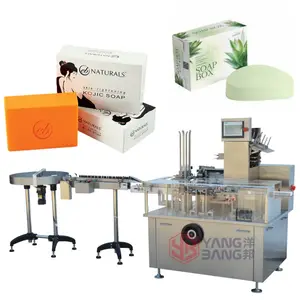 YB-WZ80 Automatic Pre-Cooked Meals Foods Beverage Bottles Cans Packaging Carton Box Soap Cartoning Machine