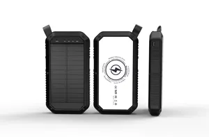 ES965S Cargador Portatil 20000 Ngân Hàng Điện Xách Tay Không Dây Powerbank Cargador Năng Lượng Mặt Trời Sạc Điện Ngân Hàng Điện Solare 20000 Mah