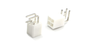 Conector de pines en ángulo recto de 4.2mm de doble fila WAFER 5557: 90 °   Cable Luminoso DIP 2*2P PA66 (1000 Unidades/Bolsa) - Product Image 3