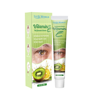 Crème Contour des Yeux Bio aux Herbes Vitamine C & E Réduction des Poches Anti-Rides Anti-Gonflements Nourrissante Élimination des Granules de Vitamine E - Product Image 5
