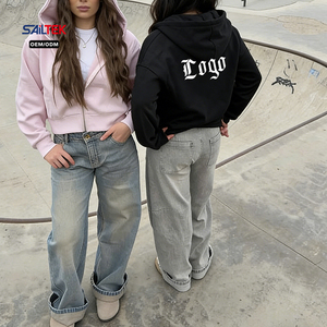 Felpe con <span class=keywords><strong>Cappuccio</strong></span> Personalizzate da <span class=keywords><strong>Donna</strong></span>, in Pile Pesante, Oversize, Stile Vintage, con Spalle Cadenti, Vestibilità Ampia, Streetwear - Product Image 5