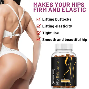 Halal Gummy Bbl Suikervrije Capsules Voor Schoonheidsproduct Voor Het Verbeteren Van De Bil Voor Volwassen Vrouwen-Niet Voor Zwangere Vrouwen - Product Image 3