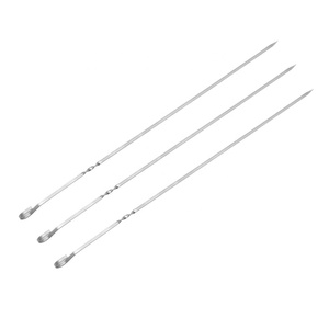 Juego de Herramientas de Cocina de Acero Inoxidable Resistente A LA Corrosión, Brochetas Reutilizables de Fácil Limpieza para Barbacoa, Hornear - Product Image 1