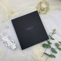 Cuaderno de Tapa Dura con Papel de Papelería Negro, Cuaderno Personalizado para la Escuela