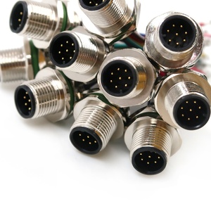 โรงงาน YZCONN รับผลิตสายเชื่อมต่อแบบกันน้ำ GX12 GX16 แบบต่อปลาย 2-10 พิน สำหรับงานอุตสาหกรรมการบิน - Product Image 2