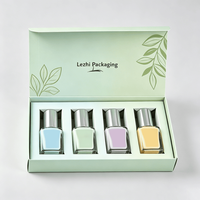 Boîtes en papier personnalisées en gros avec logo pour emballage de kits de vernis à ongles et d'huiles de stamping