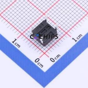 TSD001B04326A03 Tactile Switch Through hole Component (THT)-4P,6x6mm Switch Round Button 2.6N Through Hole 6mm - Product Image 2