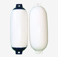Grand pare-battage gonflable pour bateau avec corde robuste et kit de pompe à air, pare-chocs marin pour yachts de taille moyenne, lot de 1