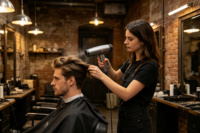 Sèche-cheveux professionnel ionique haute vitesse 2000W avec moteur BLDC, séchage rapide, cordon de 3,5m pour salon de coiffure, vente en gros