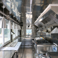 CAMPTRL Restaurant mobile conteneur, remorque alimentaire avec équipement de cuisine complet, camion de tacos mobile, chariot à café