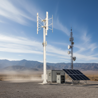 Generador Eólico de 100kw de Alta Potencia para Proyectos de Ingeniería, Turbina Eólica de Eje Vertical