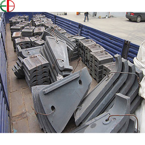 Rivestimenti per Mulini di Cemento ASTM A532 per Parti di Macchinari Minerari, Durezza HRC56 EB5001 - Product Image 1