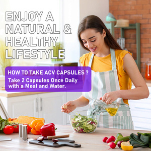 Best Quality Apple Cider Vinegar Capsules Slimming Capsules Apple Cider Vinegar for Immune Support Fat Burner Cleanse Detox - Product Image 4