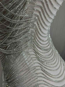 Vêtements <span class=keywords><strong>Femme</strong></span> 2022 Robe de Soirée en Cristal Blanche Robe Longue à Franges Mini-jupe <span class=keywords><strong>Cargo</strong></span> <span class=keywords><strong>Femme</strong></span> Robe Sexy de Soirée Mariage Fête - Product Image 5