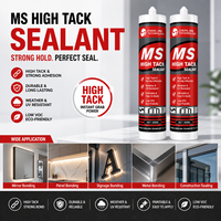 Sealant Silikon MS Tahan Lama untuk Konstruksi Kayu, Kemampuan Pencegahan Jamur Tahan Lama, Penjualan Langsung