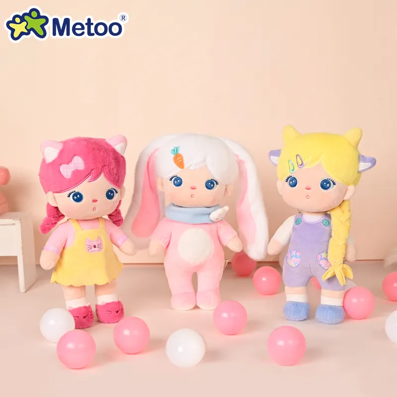Metoo Doll Original New Plush Figure Toys Dinosaur Plush Dolls Bear Girl Kid Toys Custom Plush Toy Manufacturer multi colors