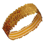 Bandeau à paillettes européen américain sport danse brillant élastique compétition bandeaux mode cheveux accessoires pinces à cheveux