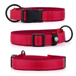 <span class=keywords><strong>Collar</strong></span> para mascotas reflectante de alta calidad personalizado al por mayor, <span class=keywords><strong>Collar</strong></span> de perro transpirable de tela de malla suave - Product Image 2
