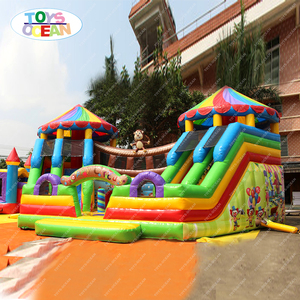 Thiết Kế Mới Bounce House Summer <span class=keywords><strong>Fun</strong></span> Đồ Chơi Trẻ Em Của Lâu Đài <span class=keywords><strong>Inflatable</strong></span> Trượt Trampoline Với Slide - Product Image 3