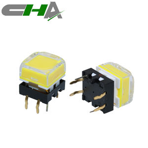 Série CHA C3012 Type droit 4 broches longue durée 5v led bouton poussoir interrupteur tactile - Product Image 2
