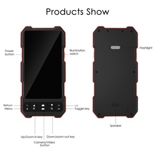 Phụ kiện điện thoại Sản phẩm mới T21 4.5 inch IPS Màn hình màu 7.9mm Ba Camera chia cáp cứng nội soi công nghiệp, chiều dài: 10m - Product Image 5