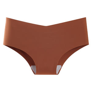 Braguitas de nailon transpirables bordadas de talle medio para <span class=keywords><strong>mujer</strong></span> de talla grande con detalle en la cintura, estilo europeo americano, ropa interior de yoga - Product Image 5