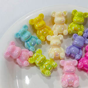 Xinghao - Nuevo Llavero de Cadena para Teléfono Móvil con Diseño de Oso de Dibujos Animados Colorido, Accesorios de Acrílico/Plástico/Lucite - Product Image 3