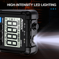 MESTEK Nouvelle Génération Professionnel True RMS Multimètre 600V Smart Ohm Capacité 60Hz AC DC NCV Testeur Multimètre Avancé